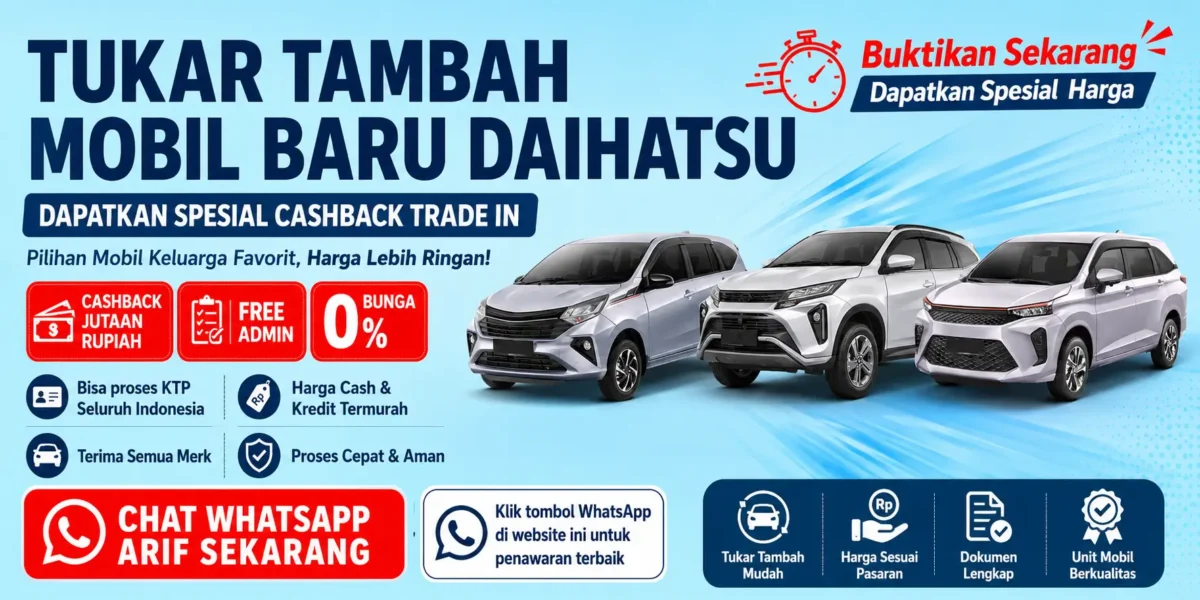 Promo Trade In Daihatsu